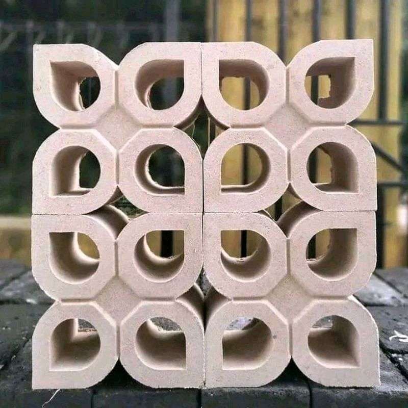 beli roster beton minimalis motif eceng
