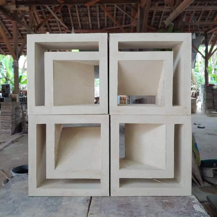 jual roster minimalis motif 2 L putih